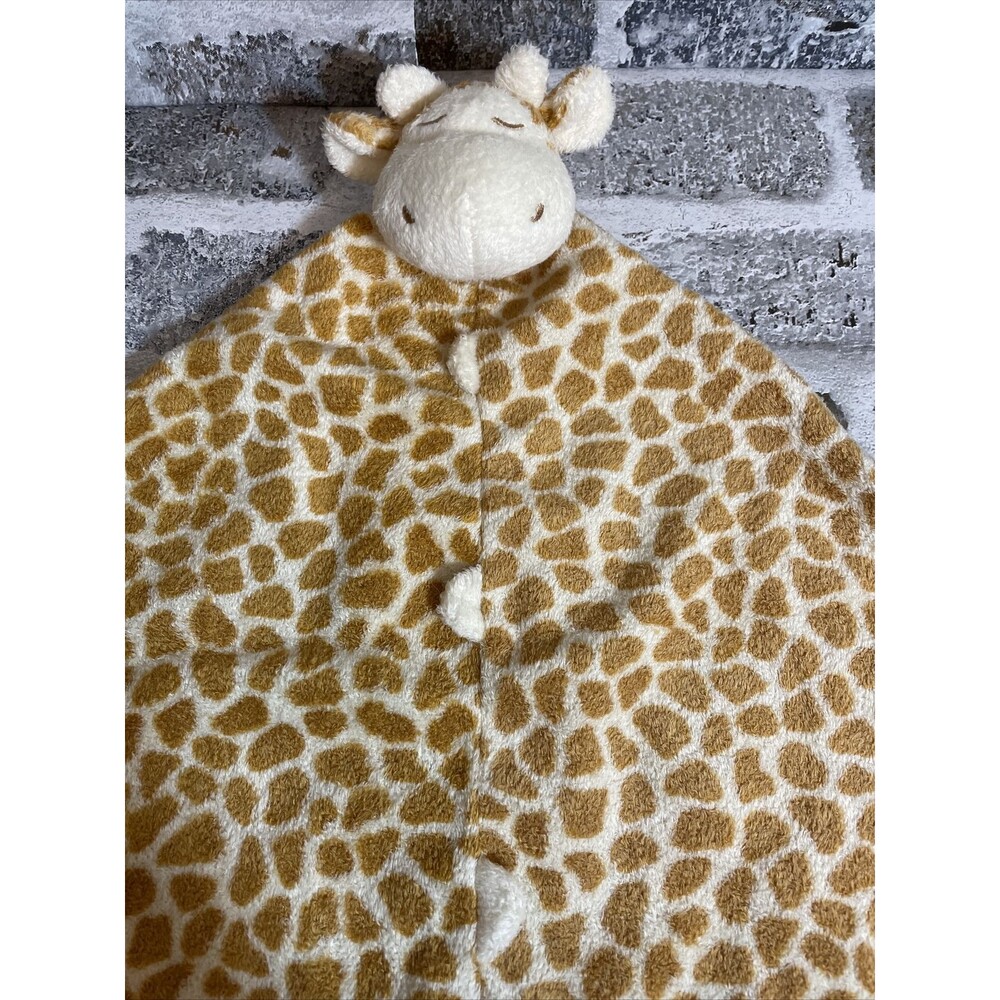 Angel Dear Plush Giraffe Baby Security Blanket Lovey Nubs Knotted Toy - Picture 2 of 5